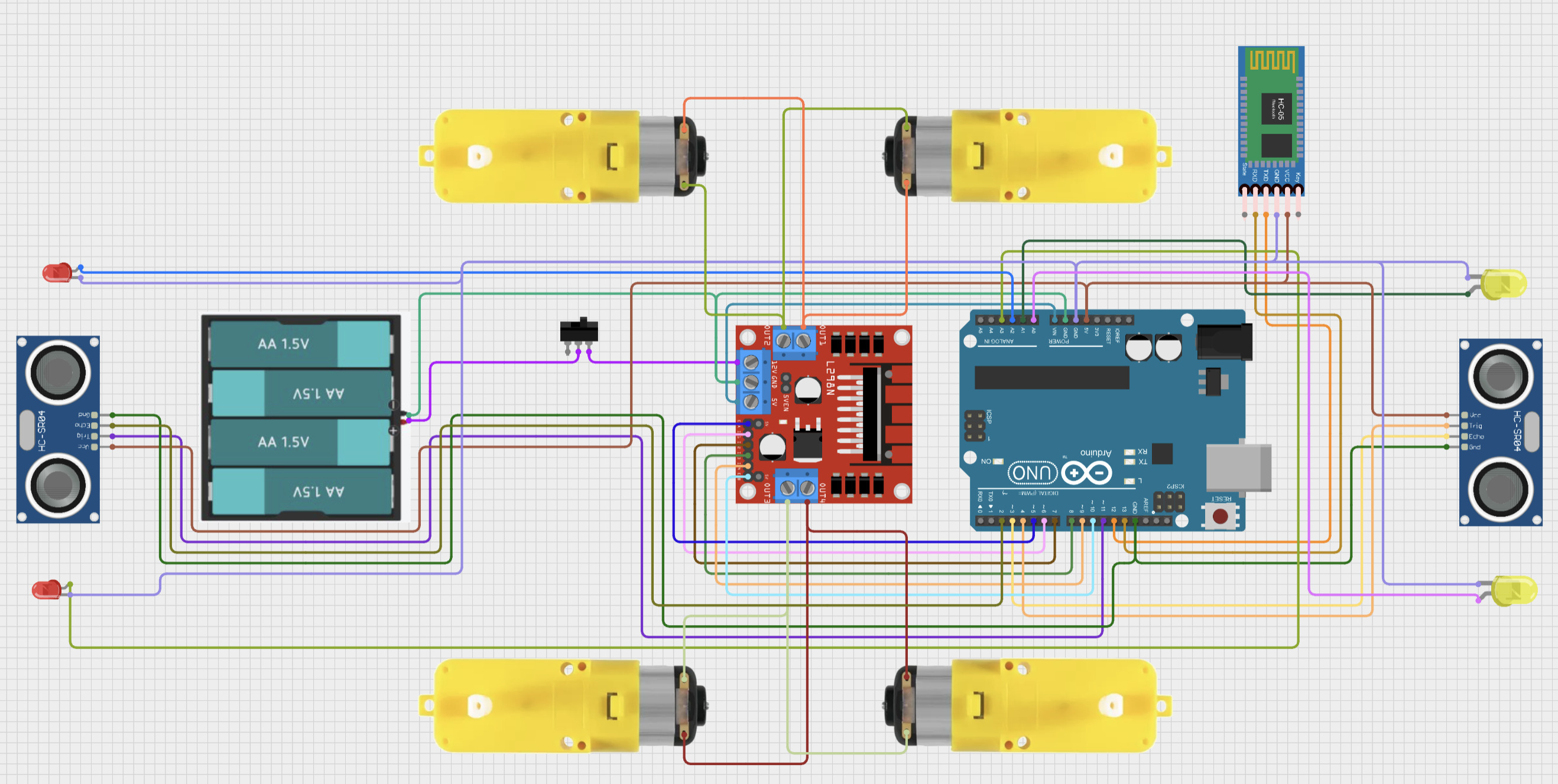 Modification Main Car Schematic